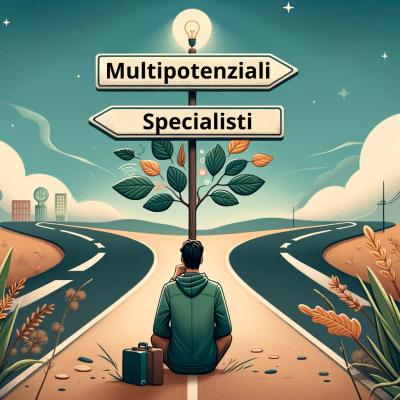 #Ep. 19 – Multipotenziali o Specialisti? Riflessioni su “Diventa chi sei” e la Scelta di Carriera